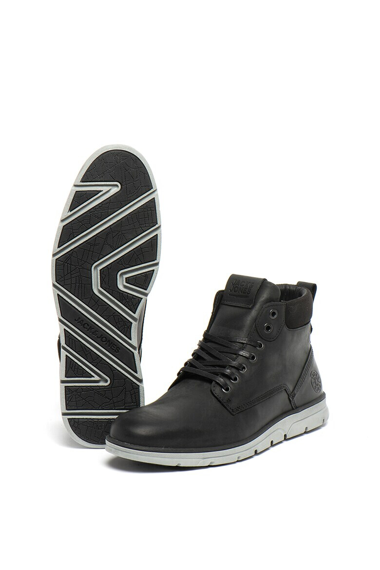Jack & Jones Кожени боти - Pepit.bg