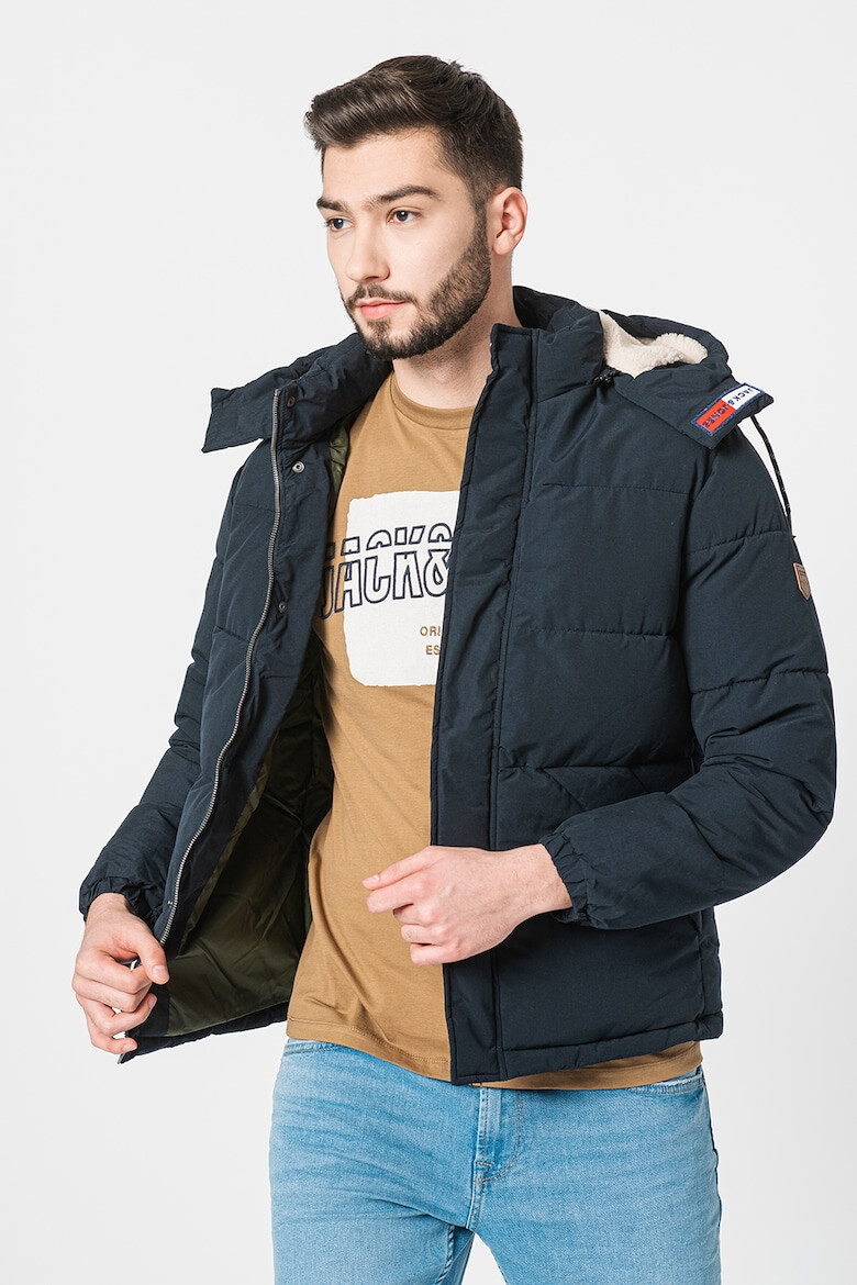 Jack  Jones Jack&Jones Зимно яке Efdey с отделяща се качулка - Pepit.bg