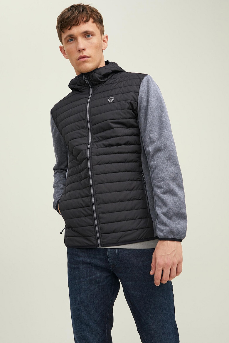 Jack&Jones Jack & Jones Капитонирано яке с вата и качулка - Pepit.bg