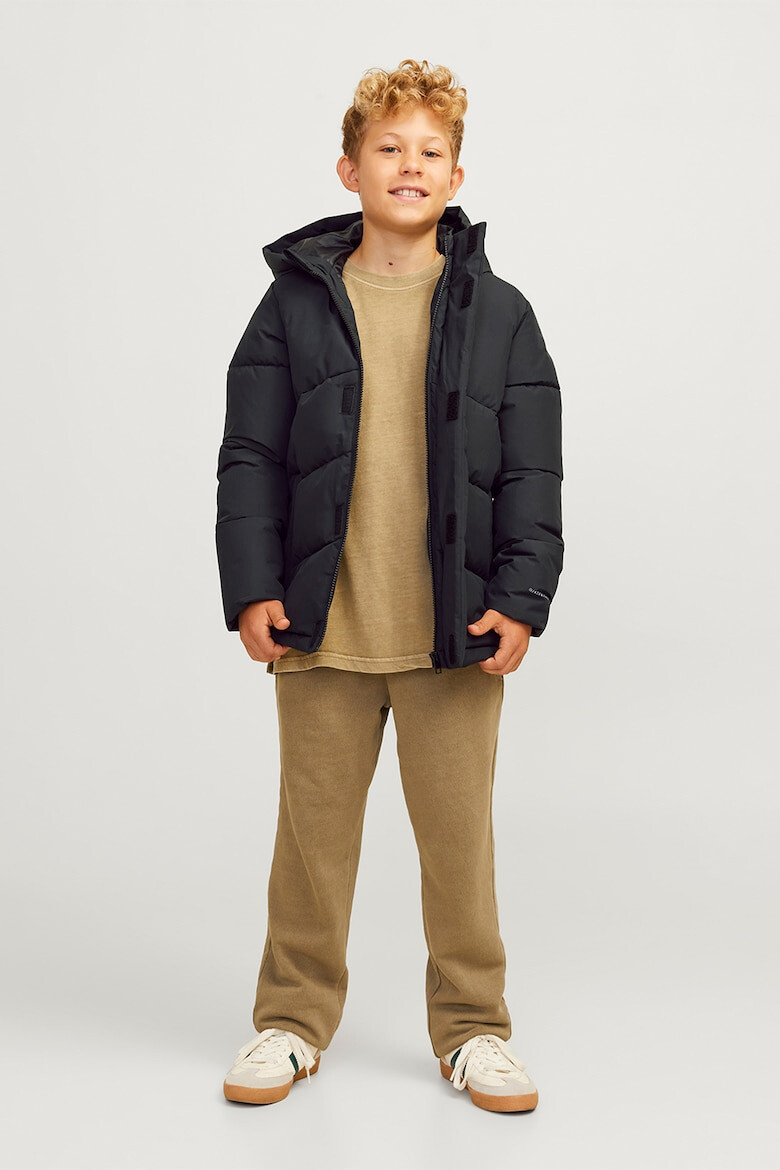 Jack & Jones Капитонирано зимно яке World с качулка - Pepit.bg