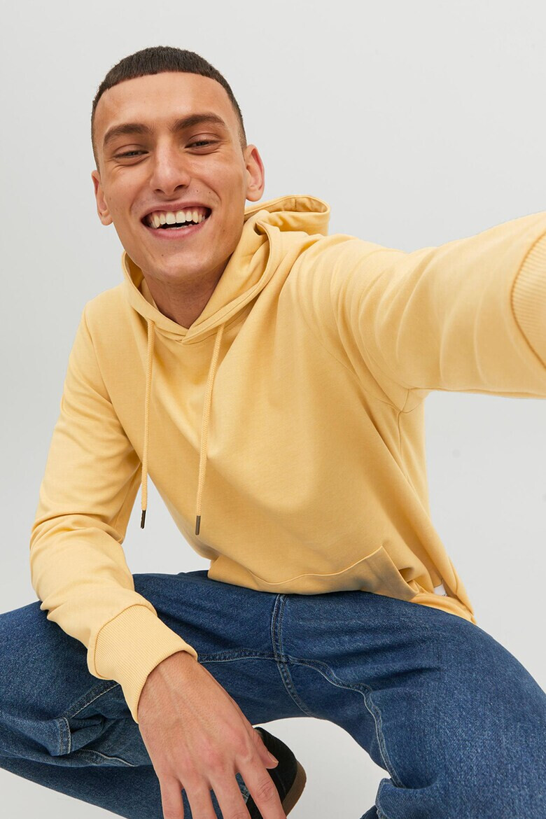 Jack & Jones Худи Basic с джоб кенгуру - Pepit.bg