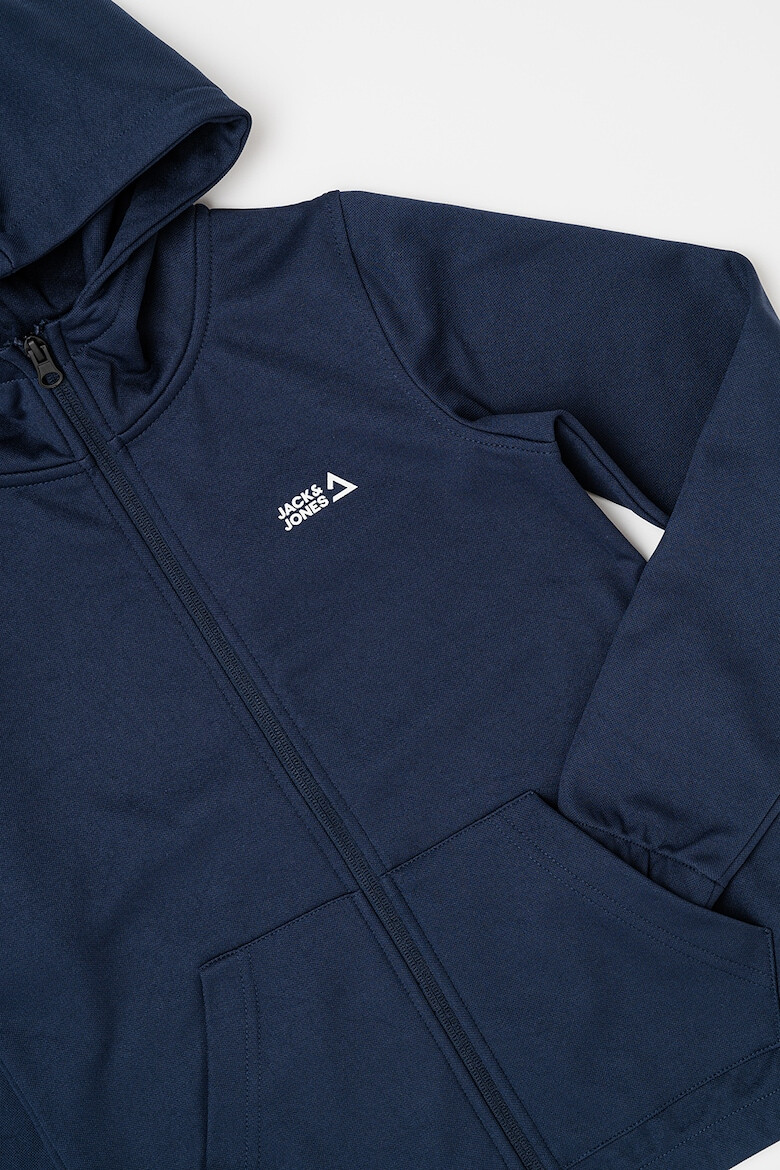 Jack  Jones Худи Basic с джобове и цип - Pepit.bg