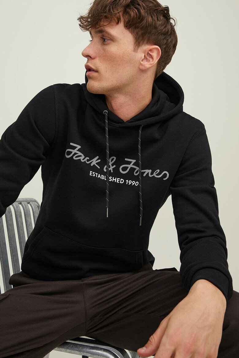 Jack & Jones Худи Berg с лого - Pepit.bg
