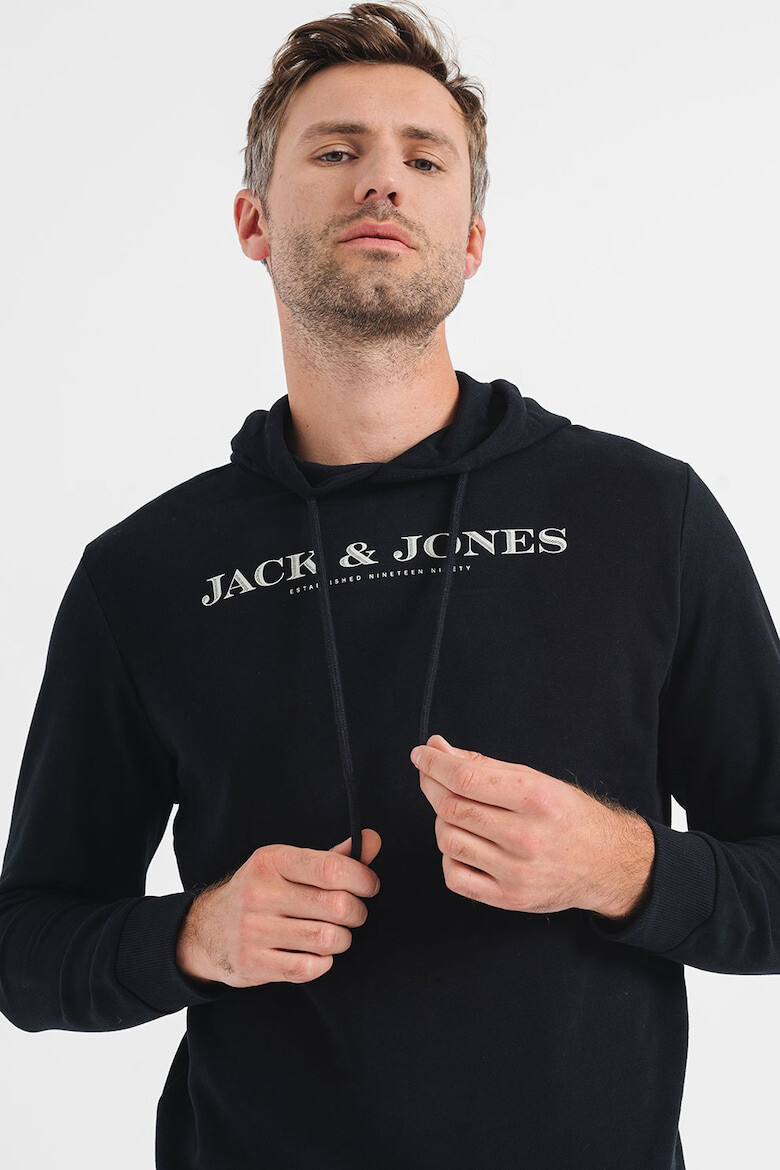 Jack  Jones Худи Blacarter с лого - Pepit.bg