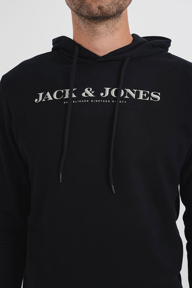 Jack  Jones Худи Blacarter с лого - Pepit.bg