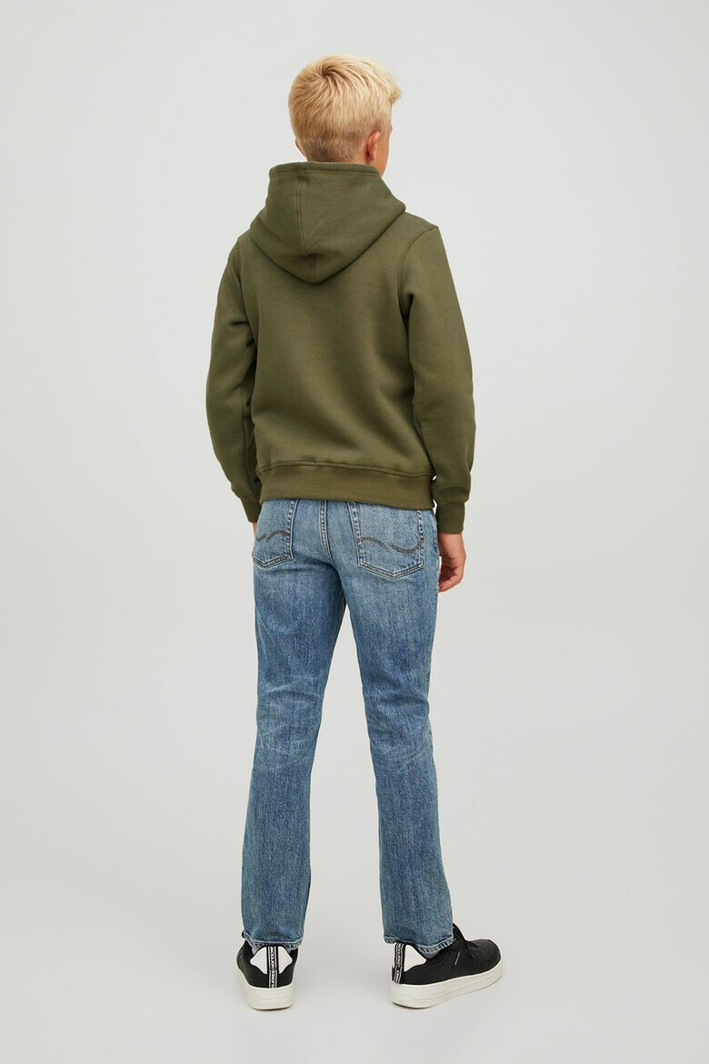 Jack & Jones Худи Classic Waffle с джоб кенгуру - Pepit.bg