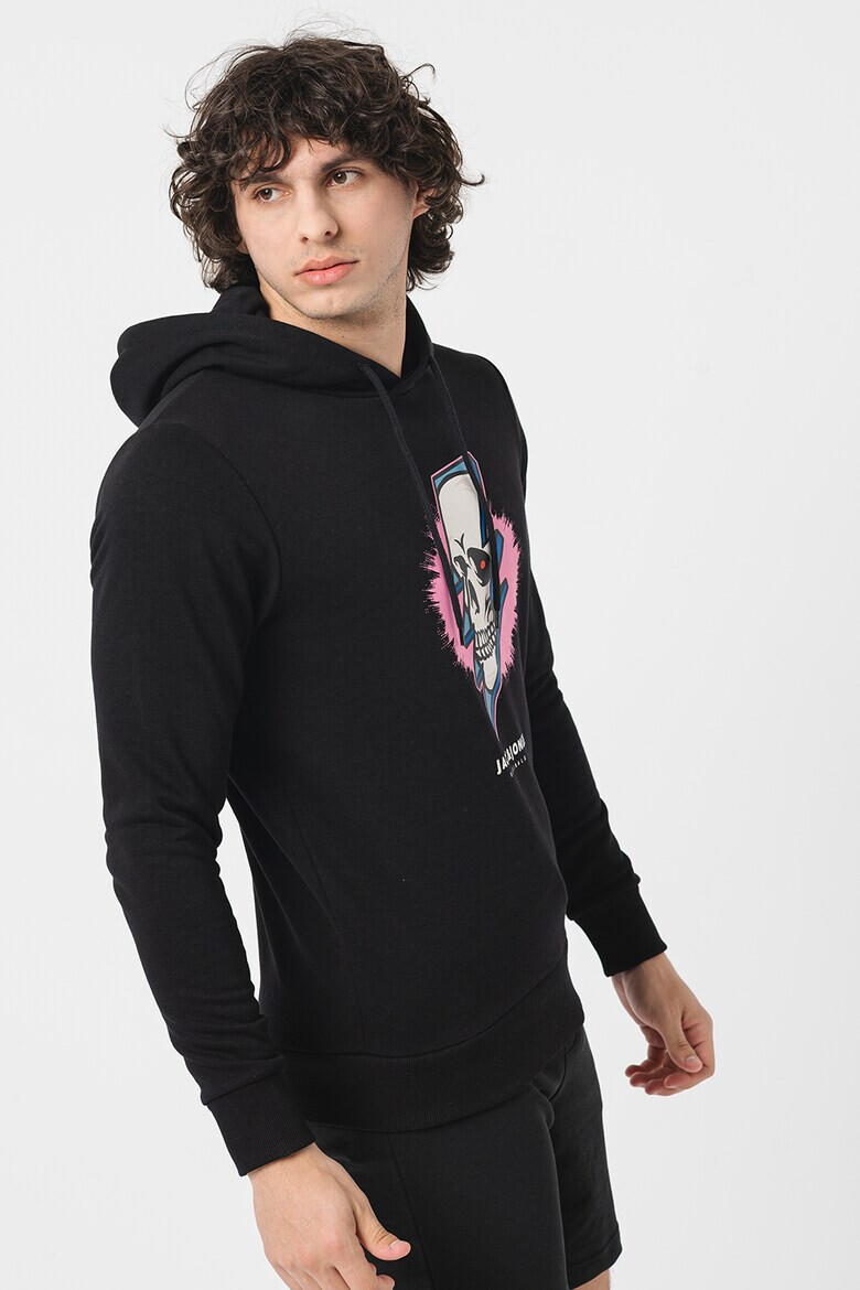 Jack & Jones Худи Crown с десен - Pepit.bg