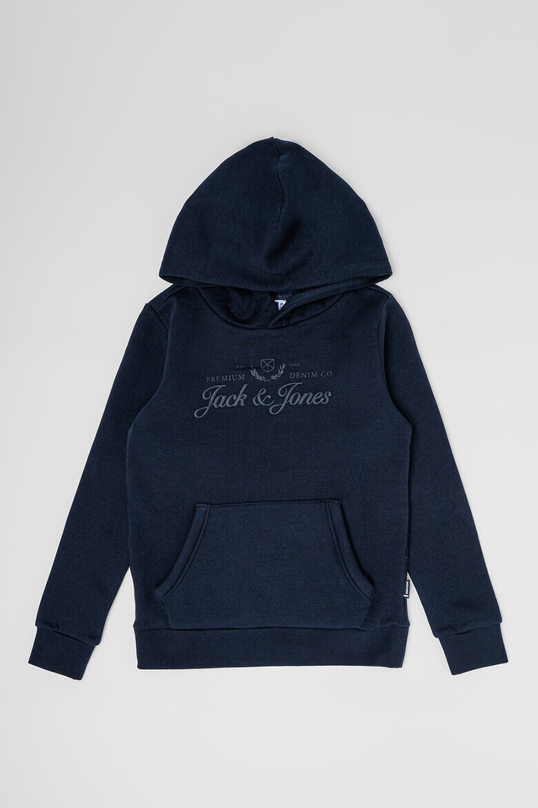 Jack  Jones Худи Derek с бродирано лого и джоб кенгуру - Pepit.bg