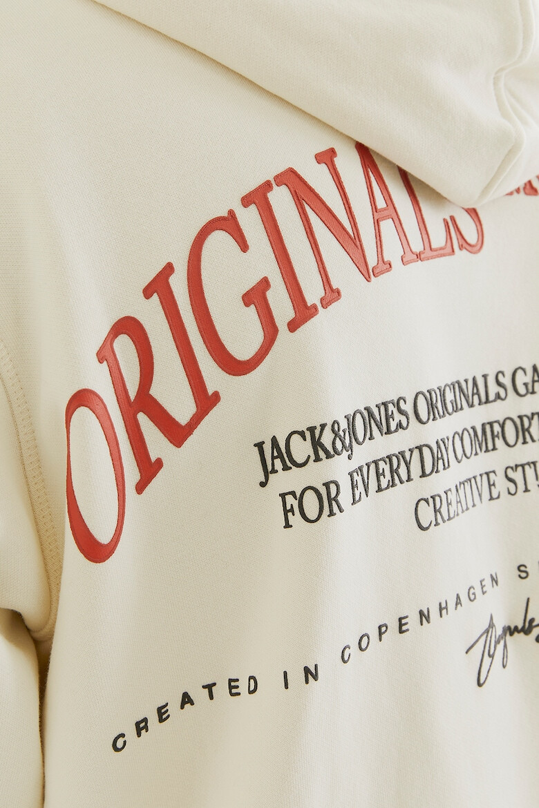 Jack  Jones Худи Frederik с принт - Pepit.bg