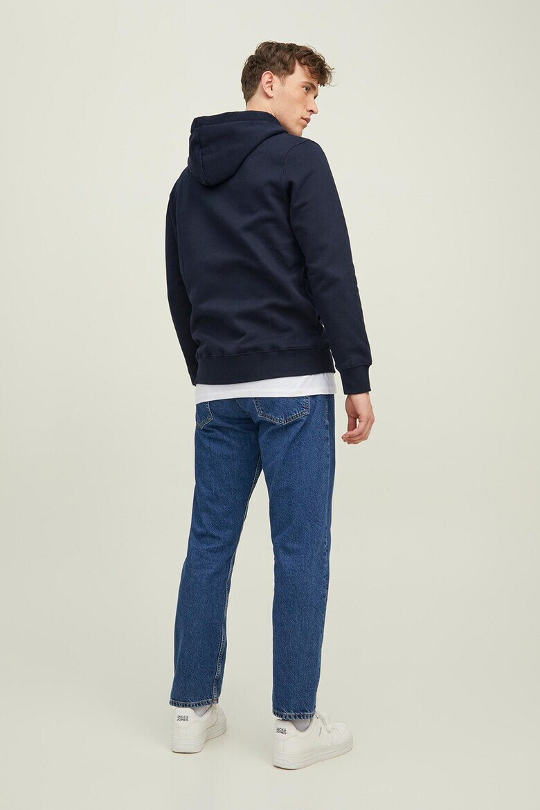 Jack & Jones Худи International с цип и лого - Pepit.bg