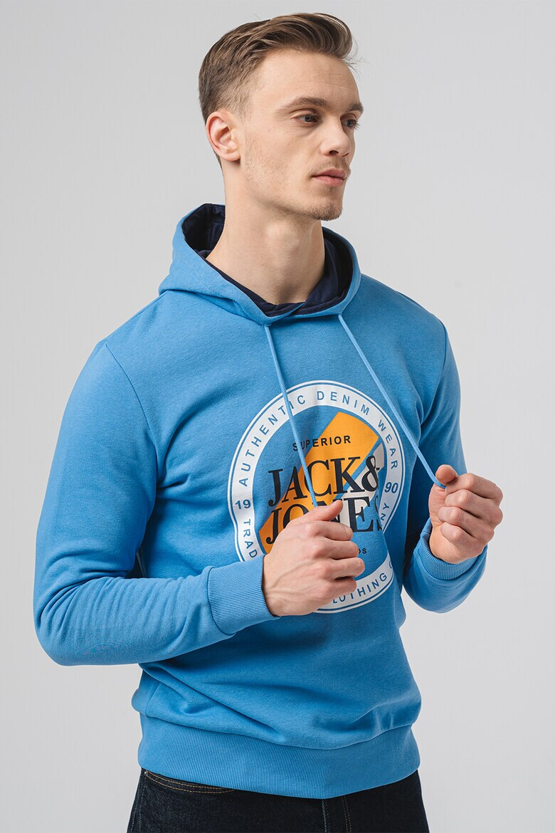 Jack  Jones Худи Loof с лого - Pepit.bg