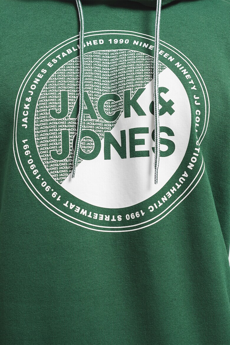 Jack  Jones Худи Loyd с памук и лого - Pepit.bg