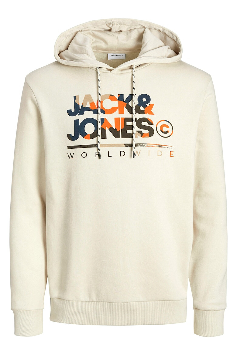 Jack  Jones Худи Luke с лого - Pepit.bg