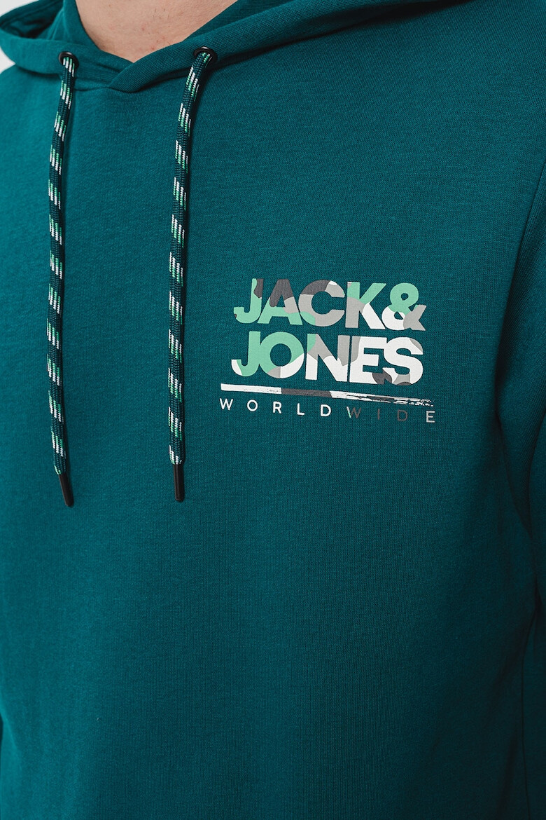 Jack  Jones Худи Luke с лого - Pepit.bg