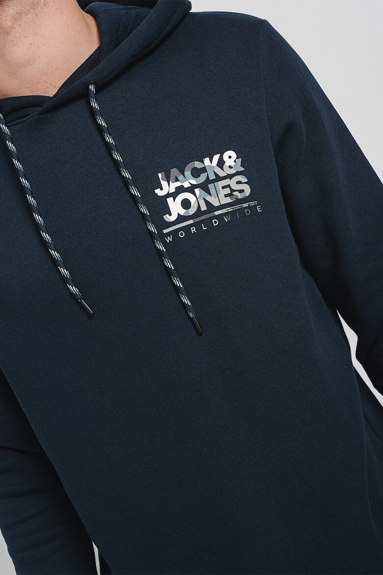 Jack  Jones Худи Luke с лого - Pepit.bg