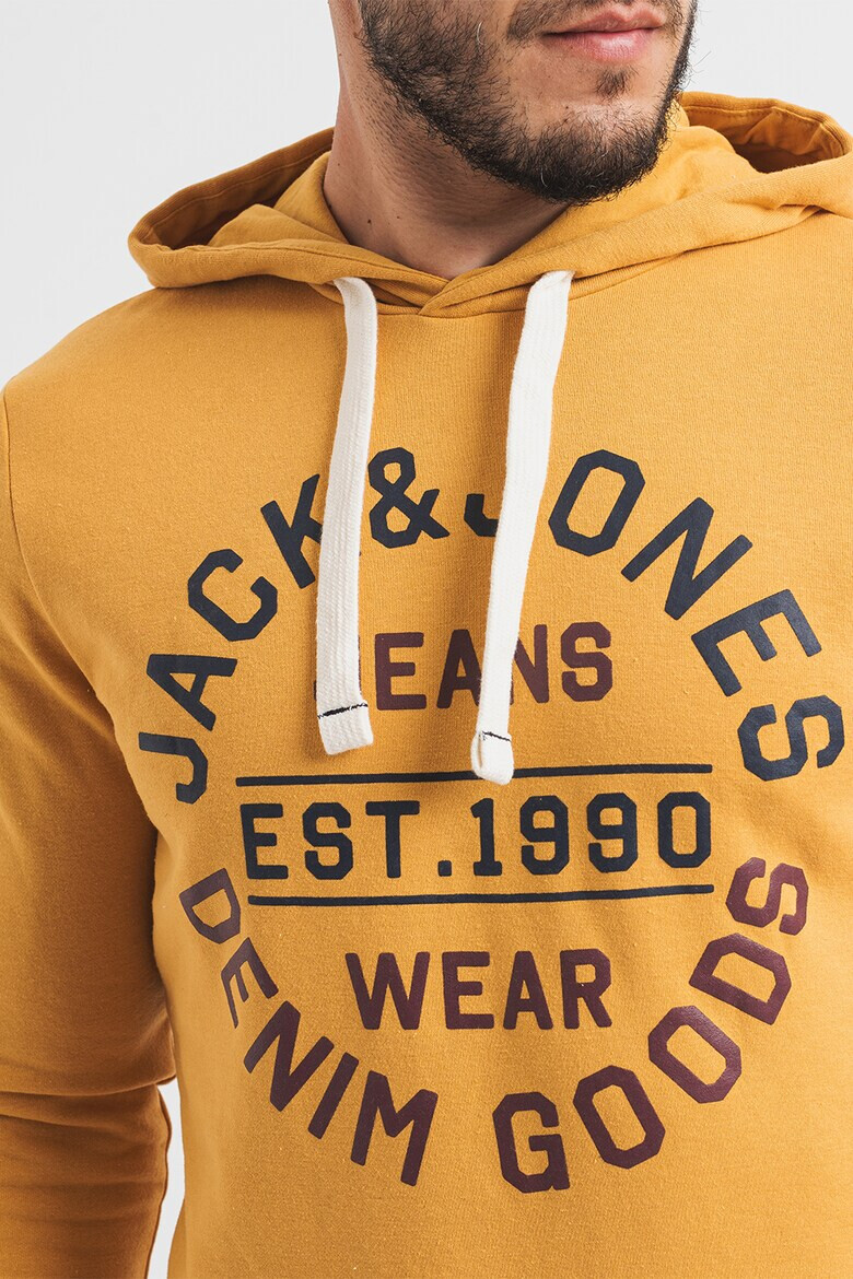 Jack & Jones Худи Mikk с лого - Pepit.bg