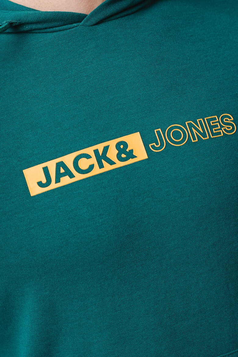 Jack & Jones Худи Neo с памук с джоб кенгуру - Pepit.bg