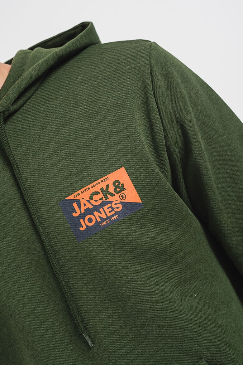 Jack  Jones Худи Nolan с джоб кенгуру - Pepit.bg