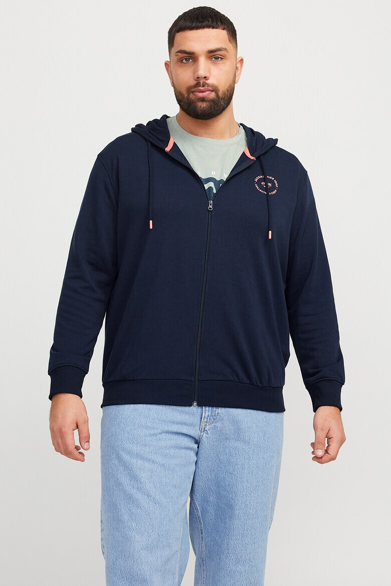 Jack  Jones Худи Plus Size с цип - Pepit.bg