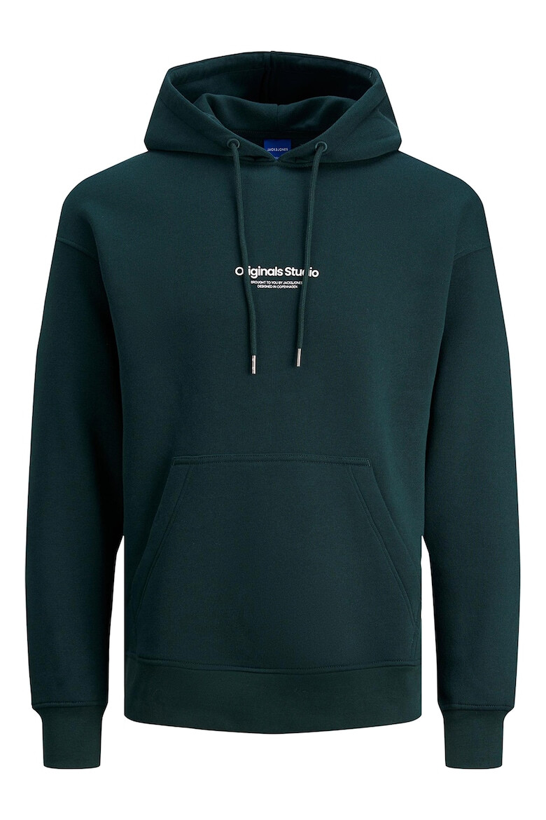 Jack & Jones Худи със свободна кройка и джоб кенгуру - Pepit.bg