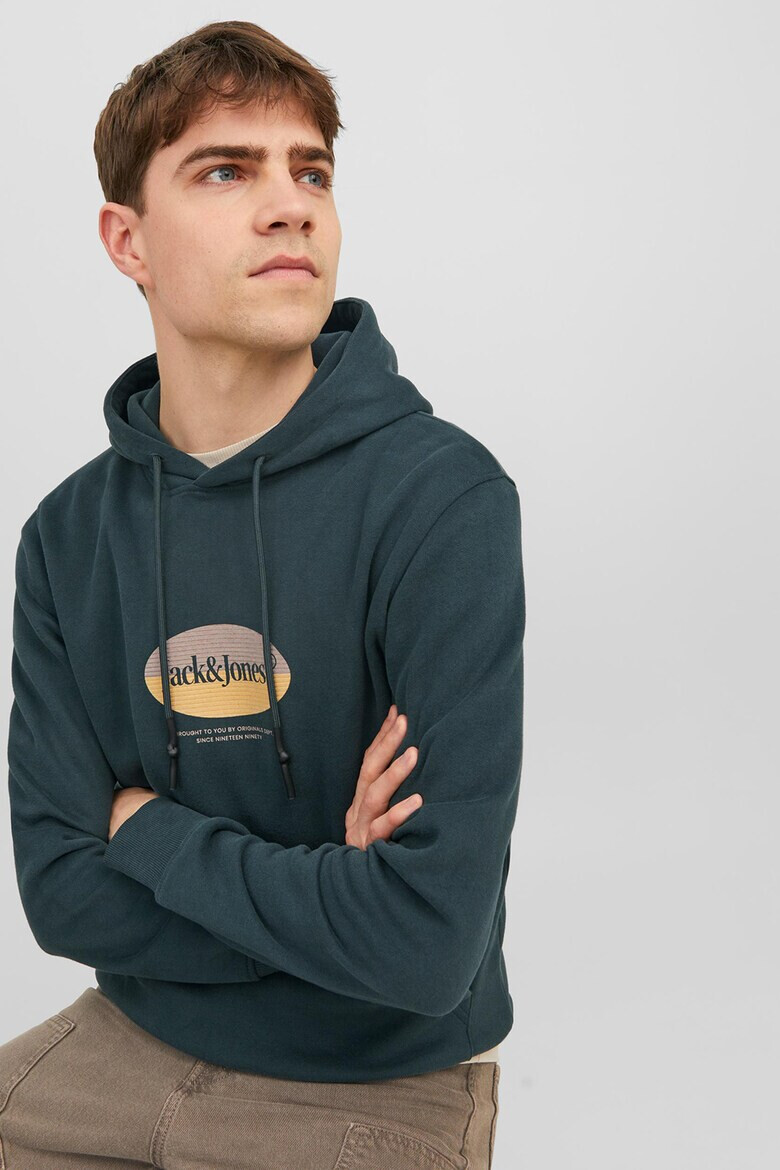 Jack  Jones Худи с джоб кенгуру - Pepit.bg