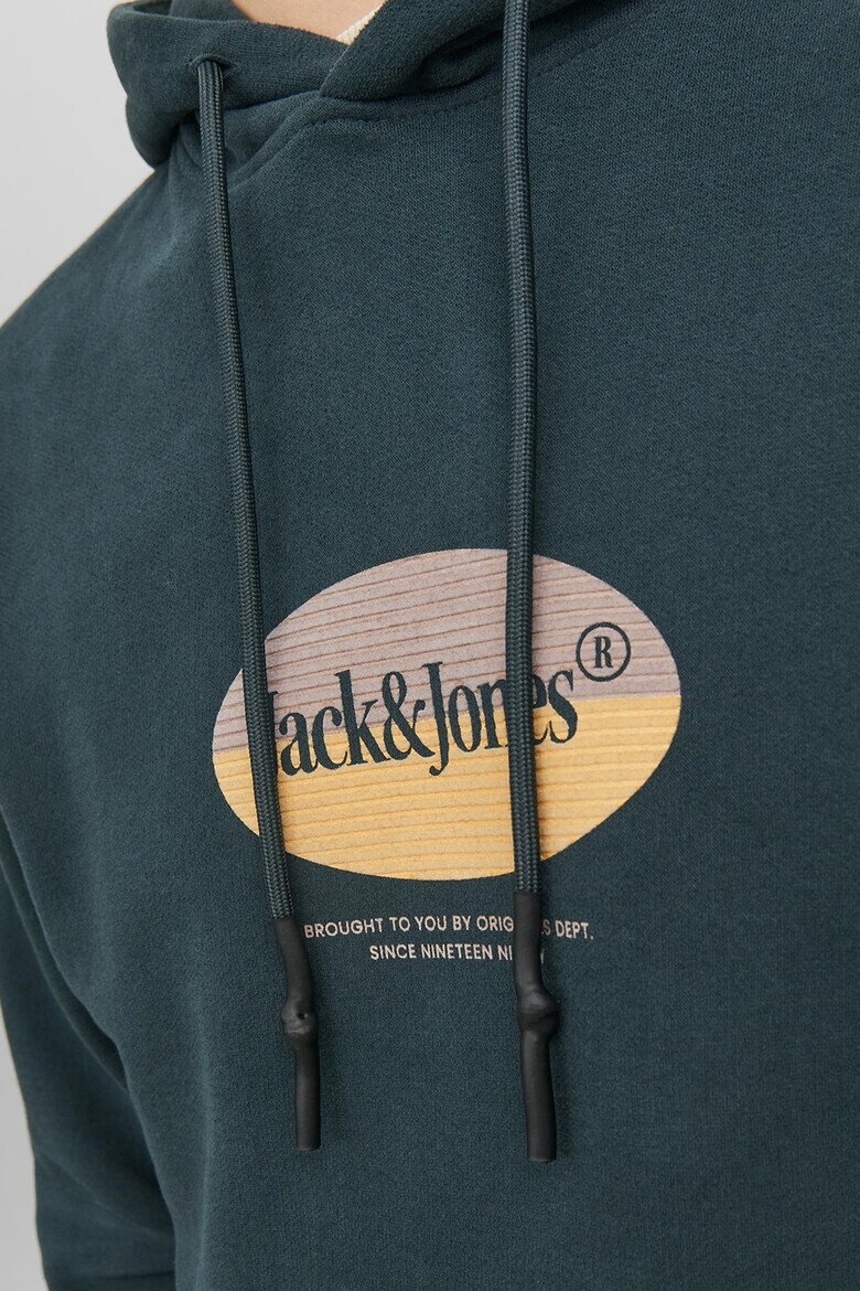 Jack  Jones Худи с джоб кенгуру - Pepit.bg