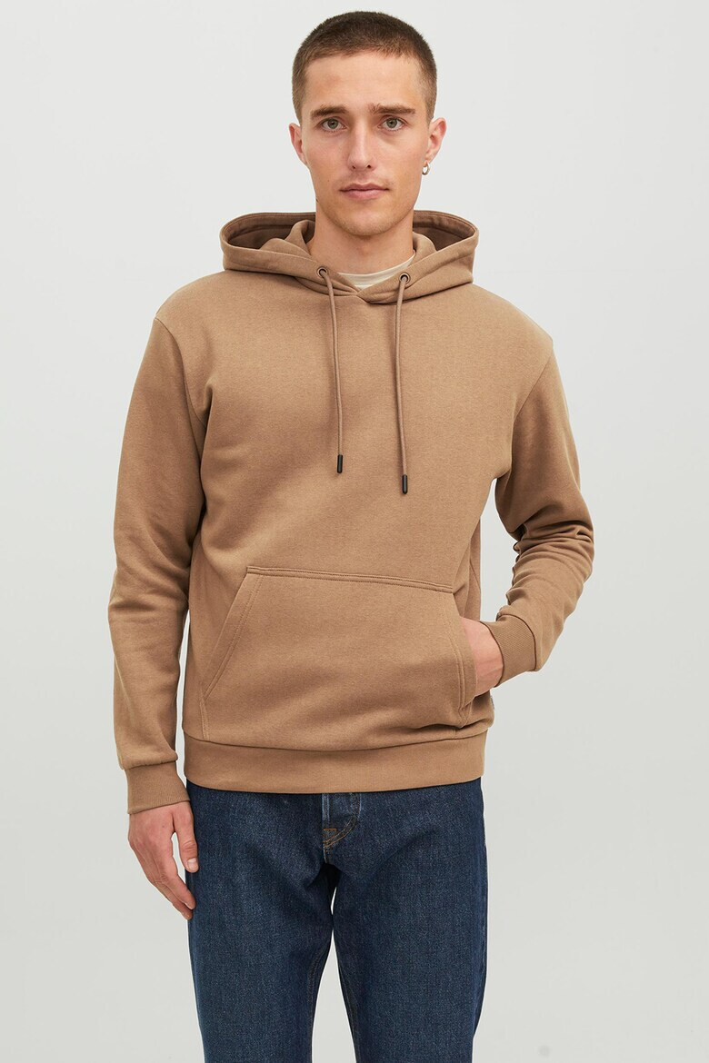 Jack  Jones Худи с джоб кенгуру - Pepit.bg
