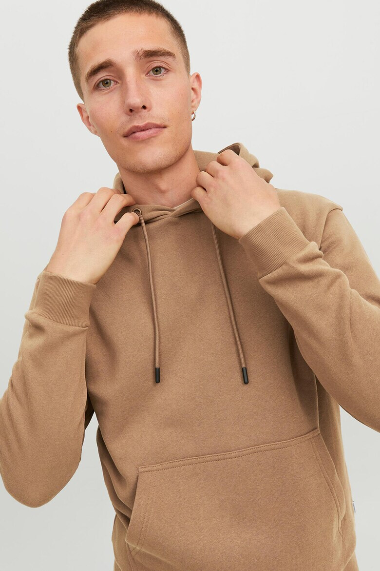 Jack  Jones Худи с джоб кенгуру - Pepit.bg