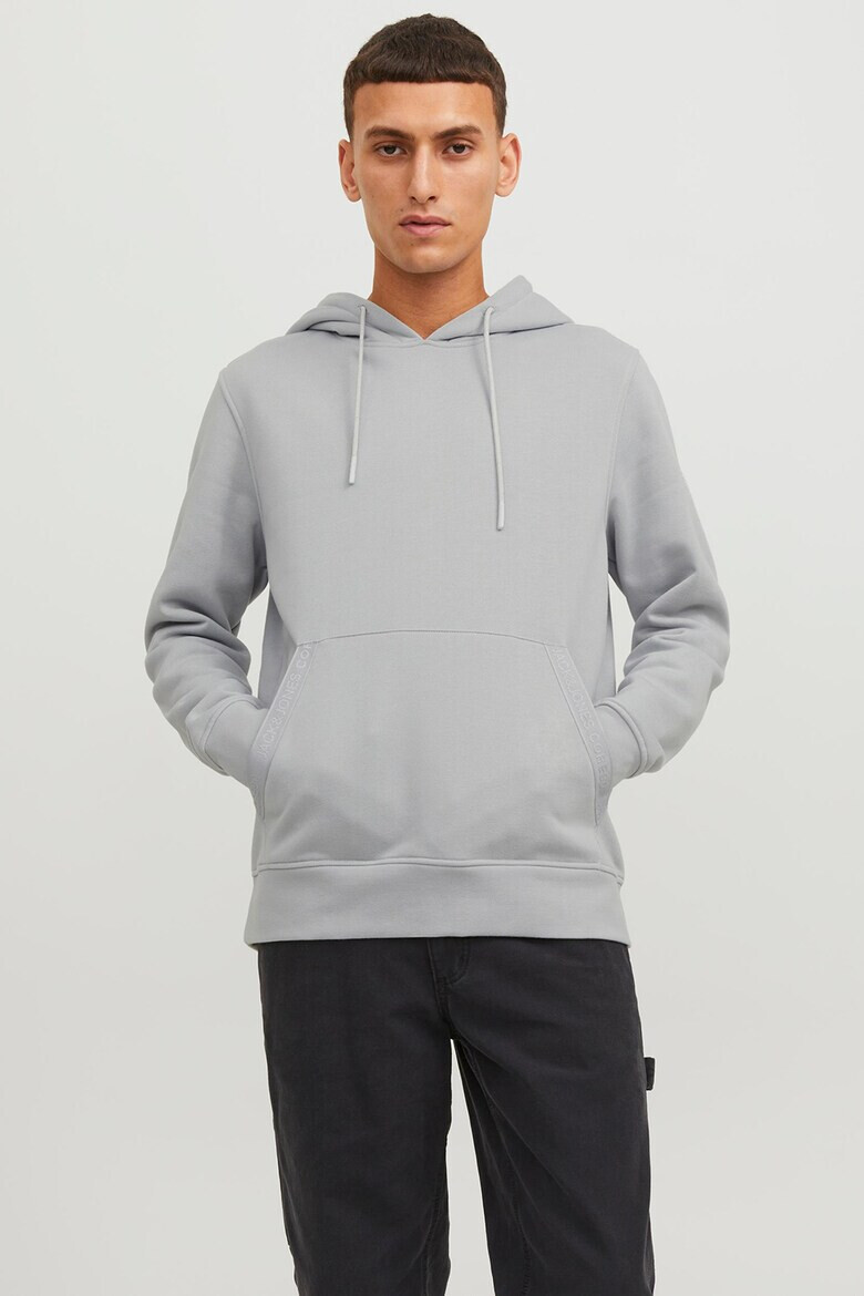 Jack  Jones Худи с джоб кенгуру - Pepit.bg