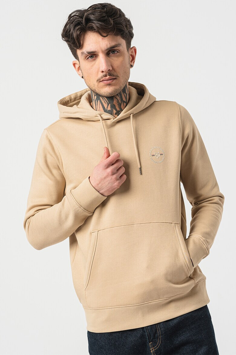 Jack  Jones Худи с джоб кенгуру - Pepit.bg