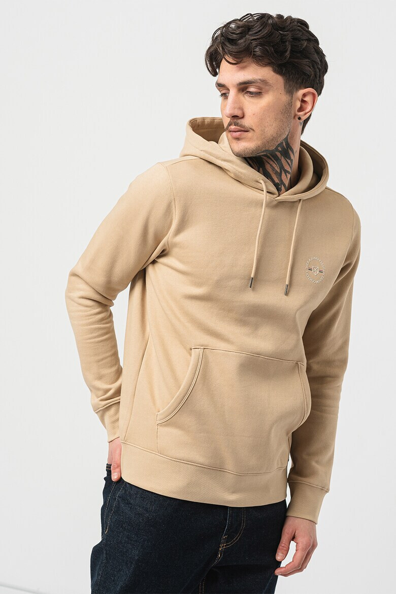 Jack  Jones Худи с джоб кенгуру - Pepit.bg