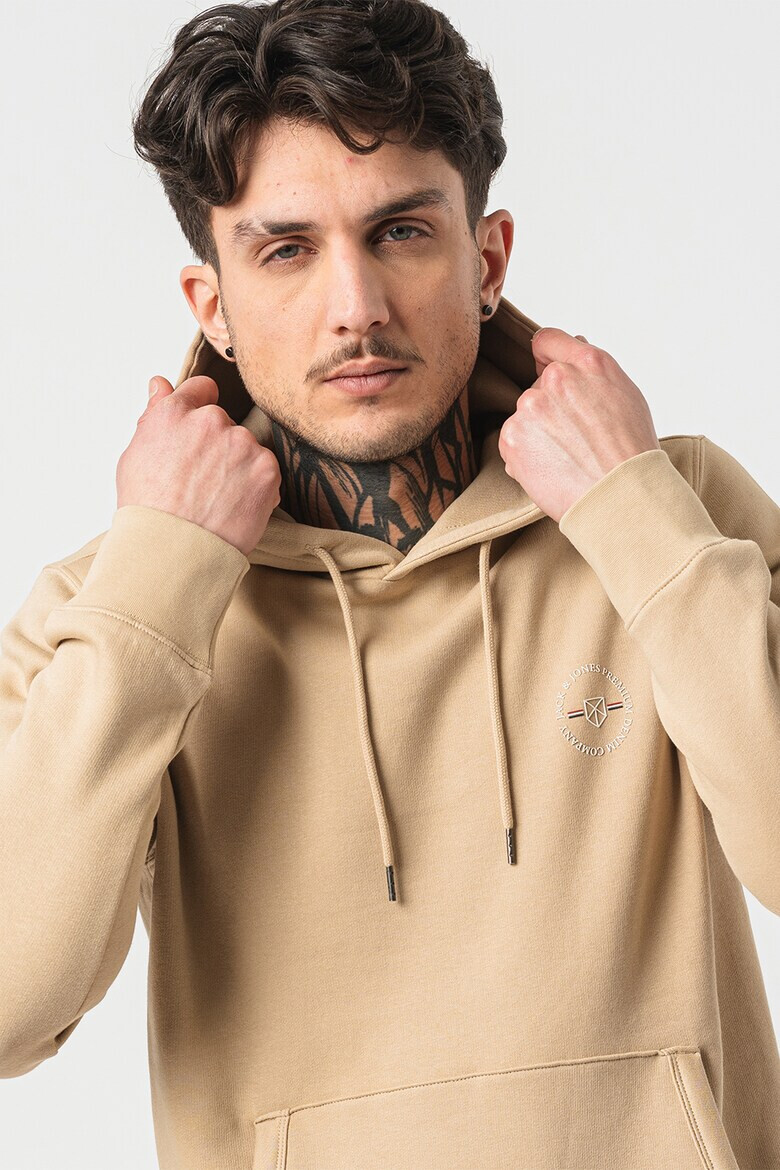 Jack  Jones Худи с джоб кенгуру - Pepit.bg