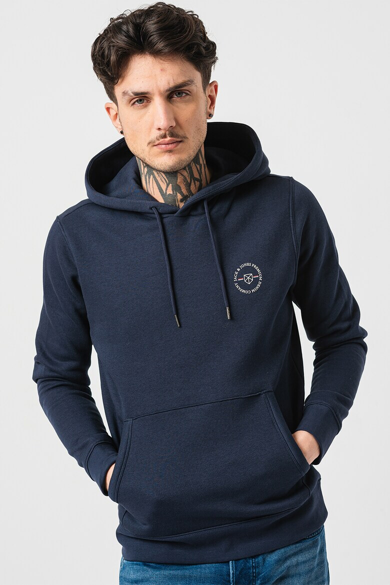 Jack  Jones Худи с джоб кенгуру - Pepit.bg