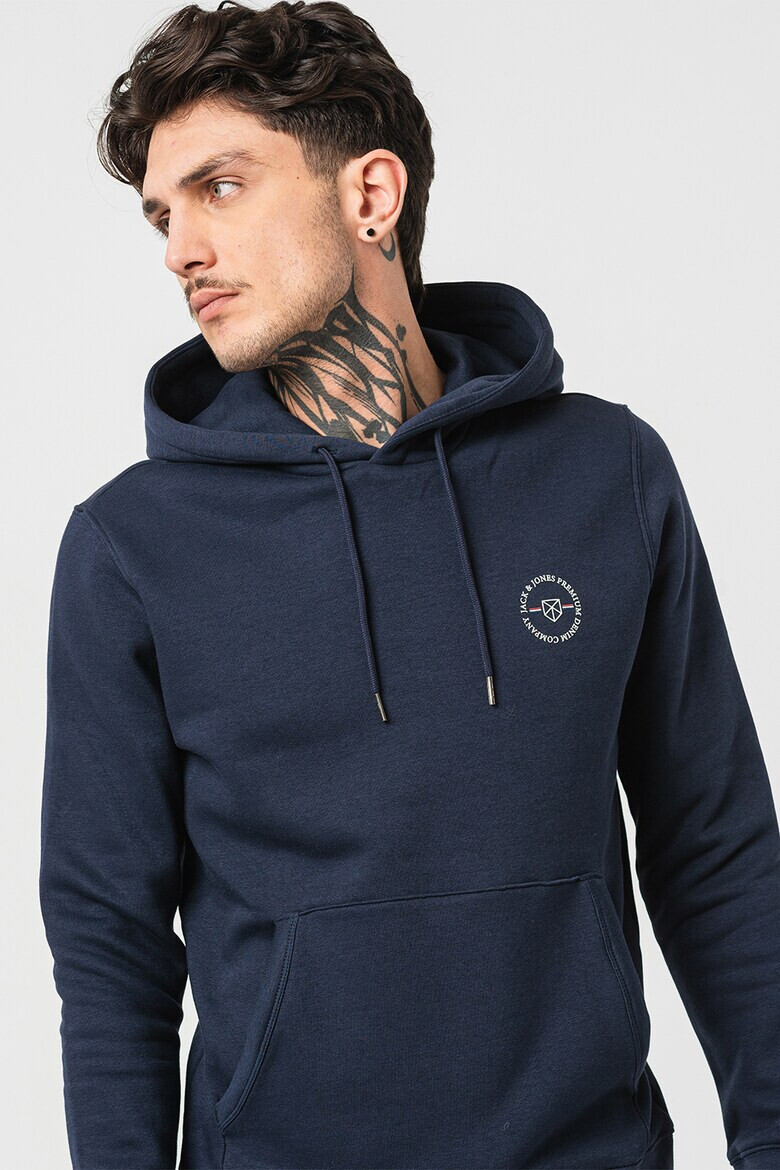 Jack  Jones Худи с джоб кенгуру - Pepit.bg