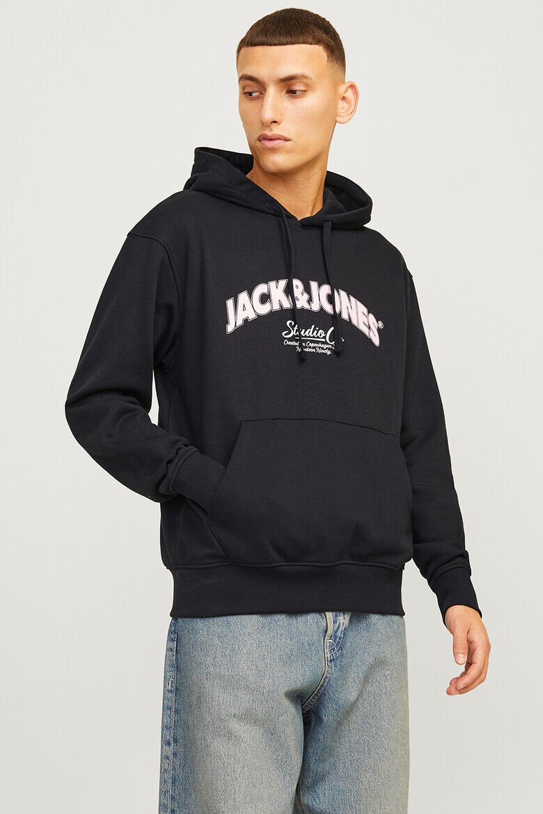 Jack  Jones Худи с джоб кенгуру - Pepit.bg