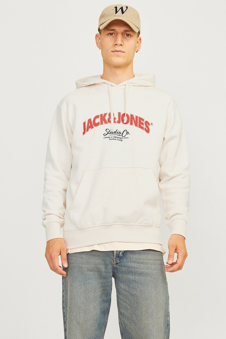 Jack  Jones Худи с джоб кенгуру - Pepit.bg