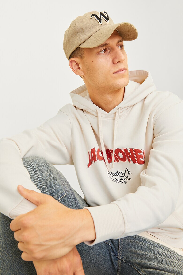 Jack  Jones Худи с джоб кенгуру - Pepit.bg