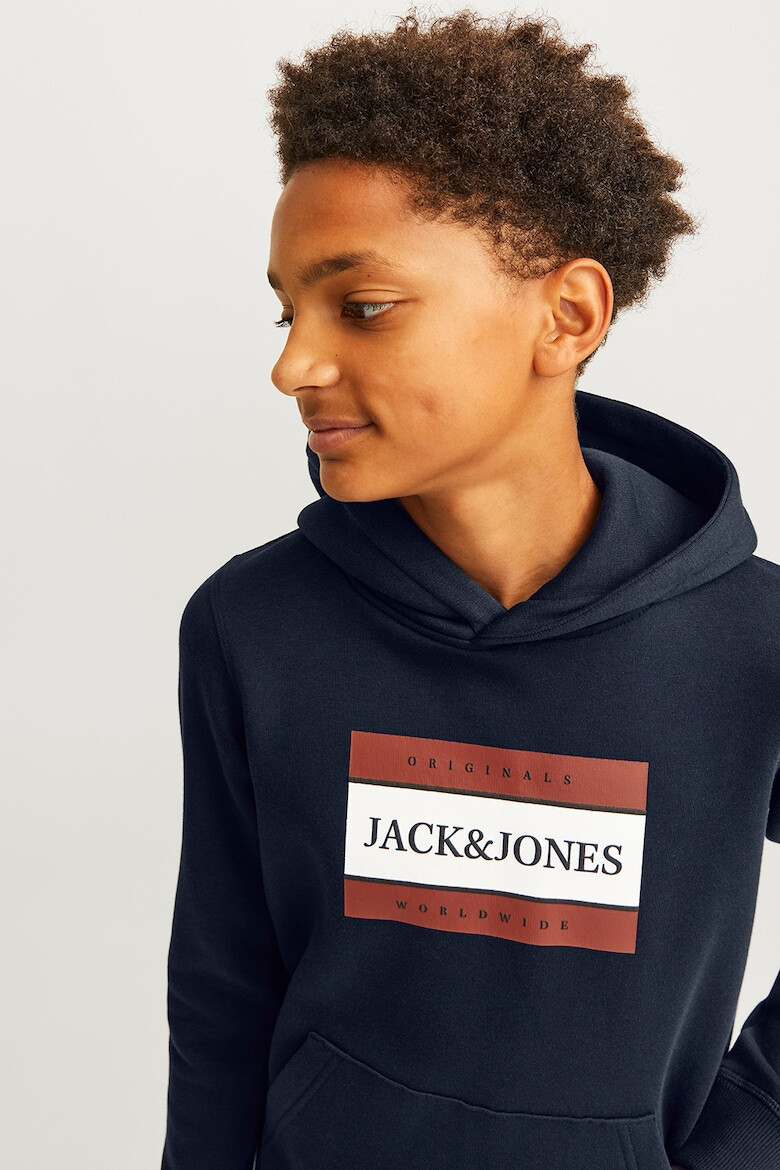 Jack  Jones Худи с джоб кенгуру - Pepit.bg