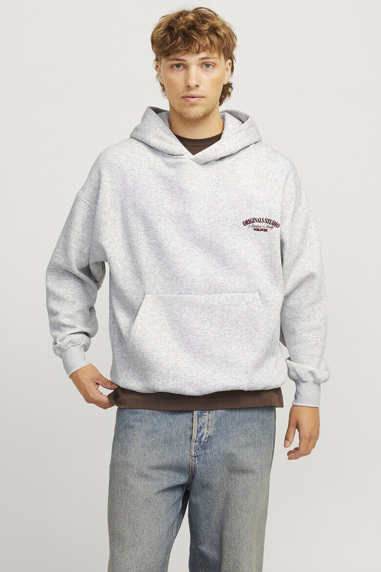 Jack  Jones Худи с джоб кенгуру - Pepit.bg