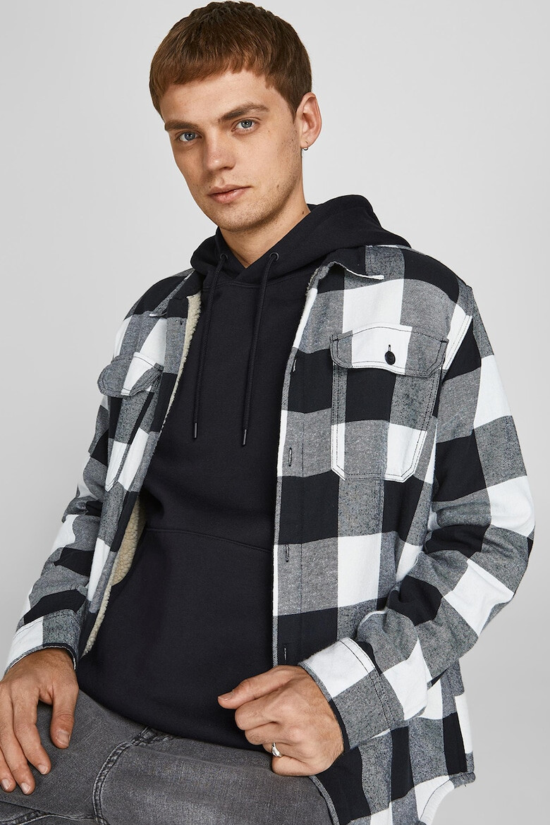 Jack & Jones Худи с джоб кенгуру - Pepit.bg