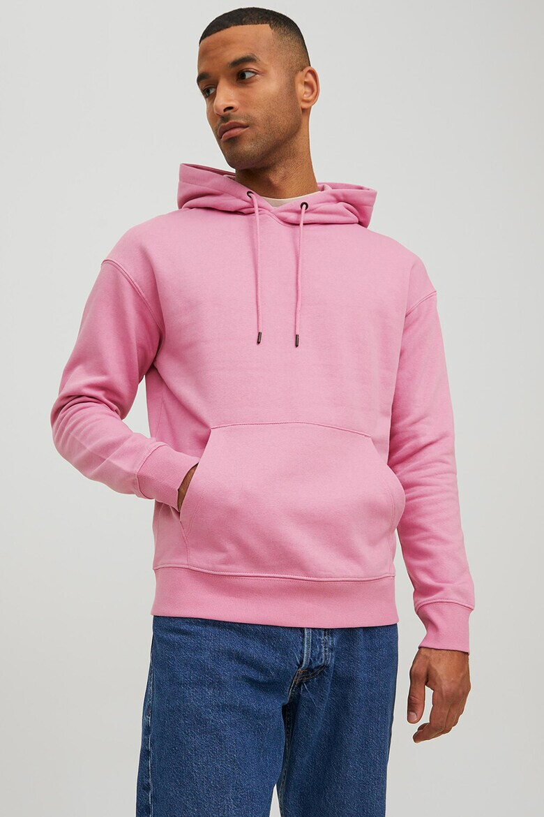 Jack & Jones Худи с джоб кенгуру - Pepit.bg