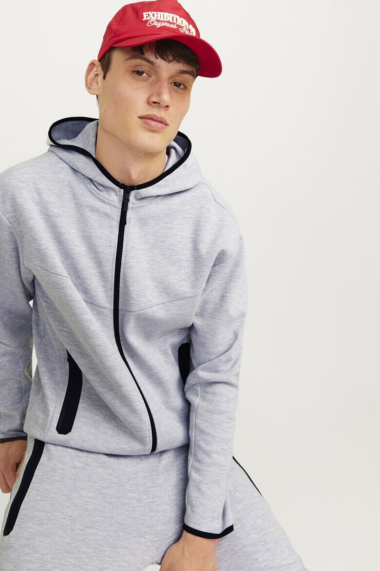 Jack  Jones Худи с джобове встрани - Pepit.bg
