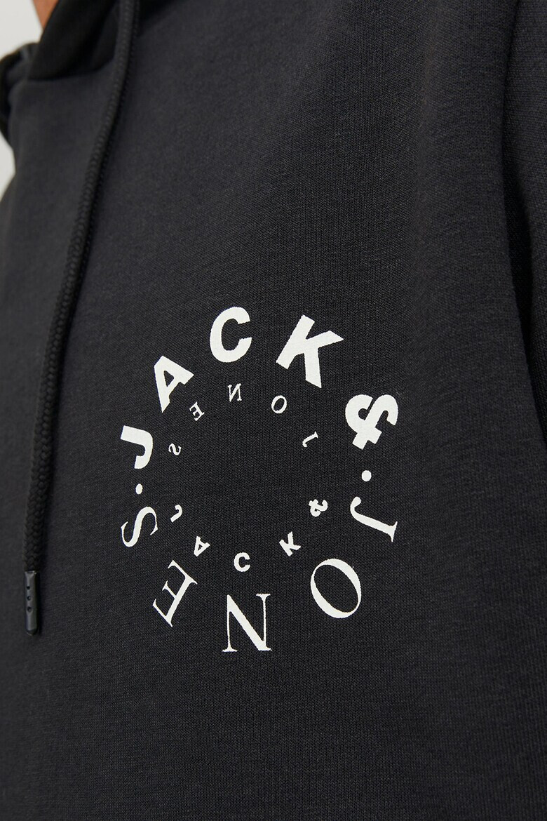 Jack & Jones Худи Warrior с лога - Pepit.bg