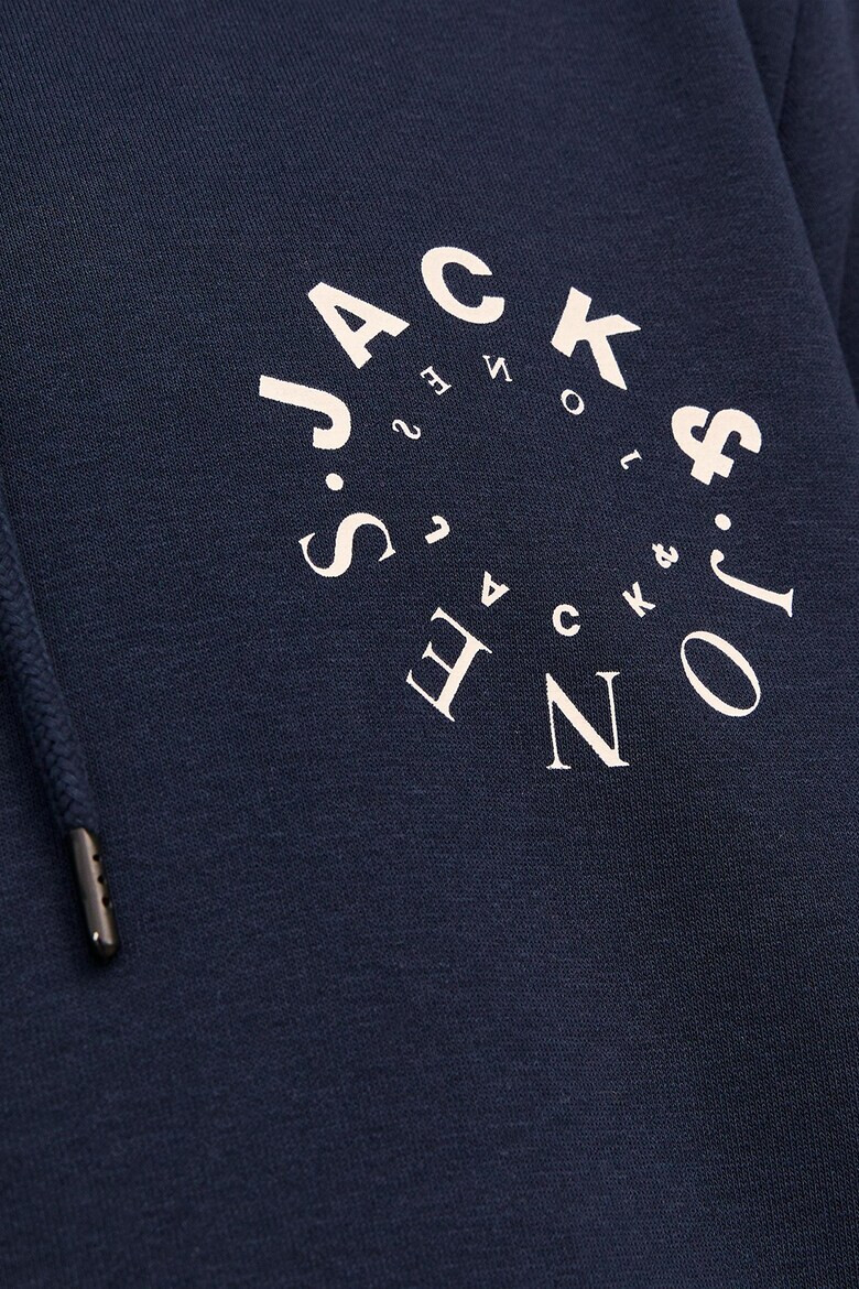Jack & Jones Худи Warrior с лога - Pepit.bg