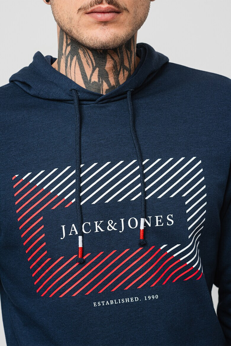 Jack  Jones Худи с лого - Pepit.bg