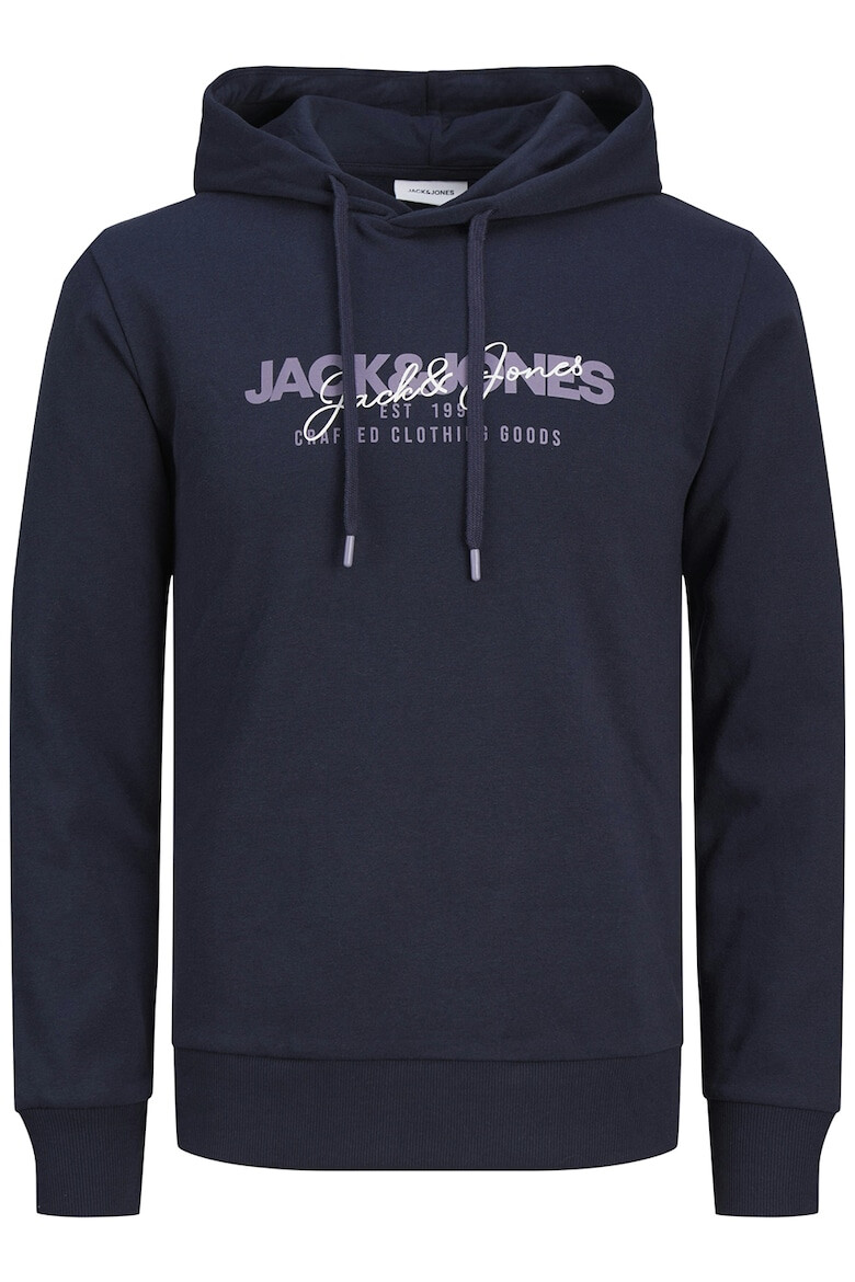 Jack & Jones Худи с памук с лого - Pepit.bg