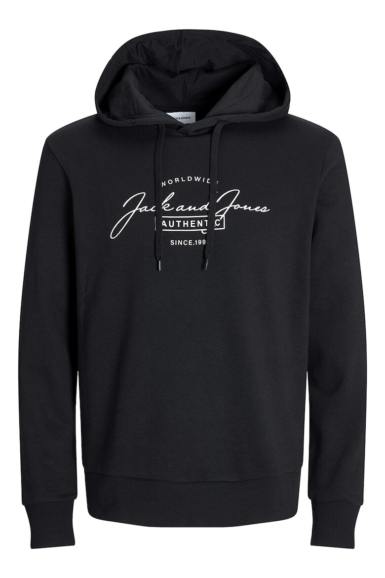 Jack & Jones Худи с памук с лого - Pepit.bg