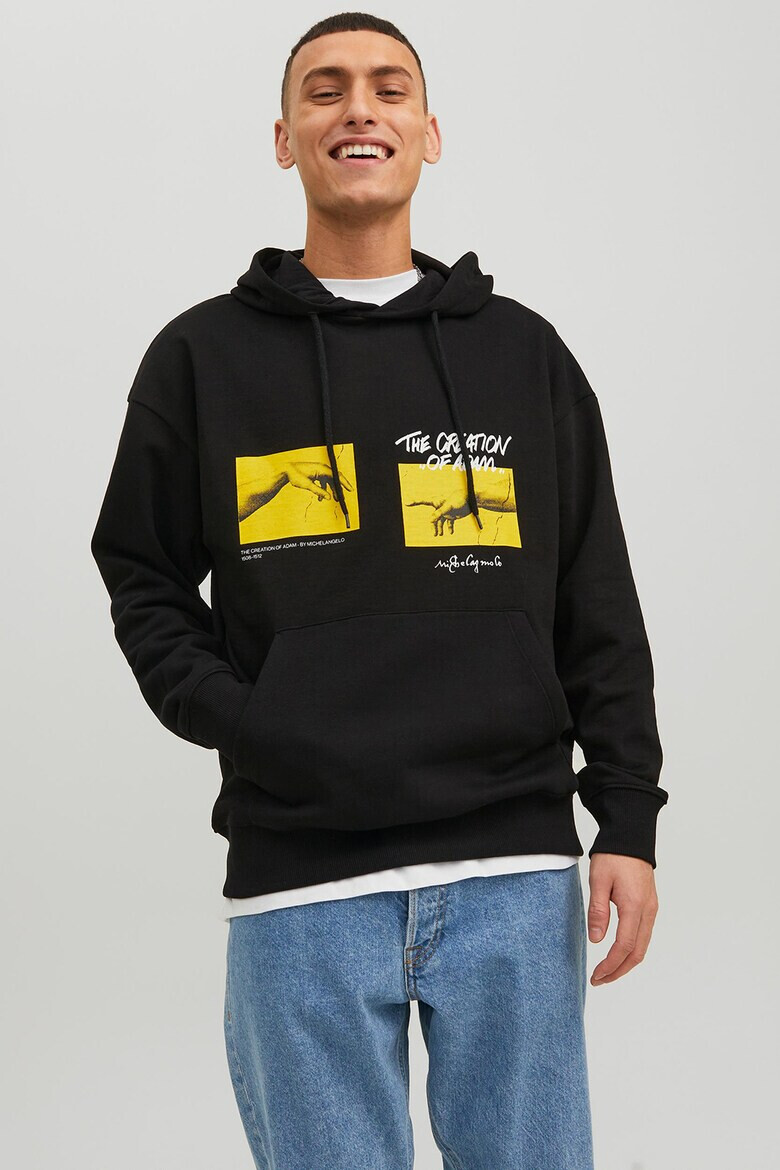 Jack & Jones Худи с щампа - Pepit.bg