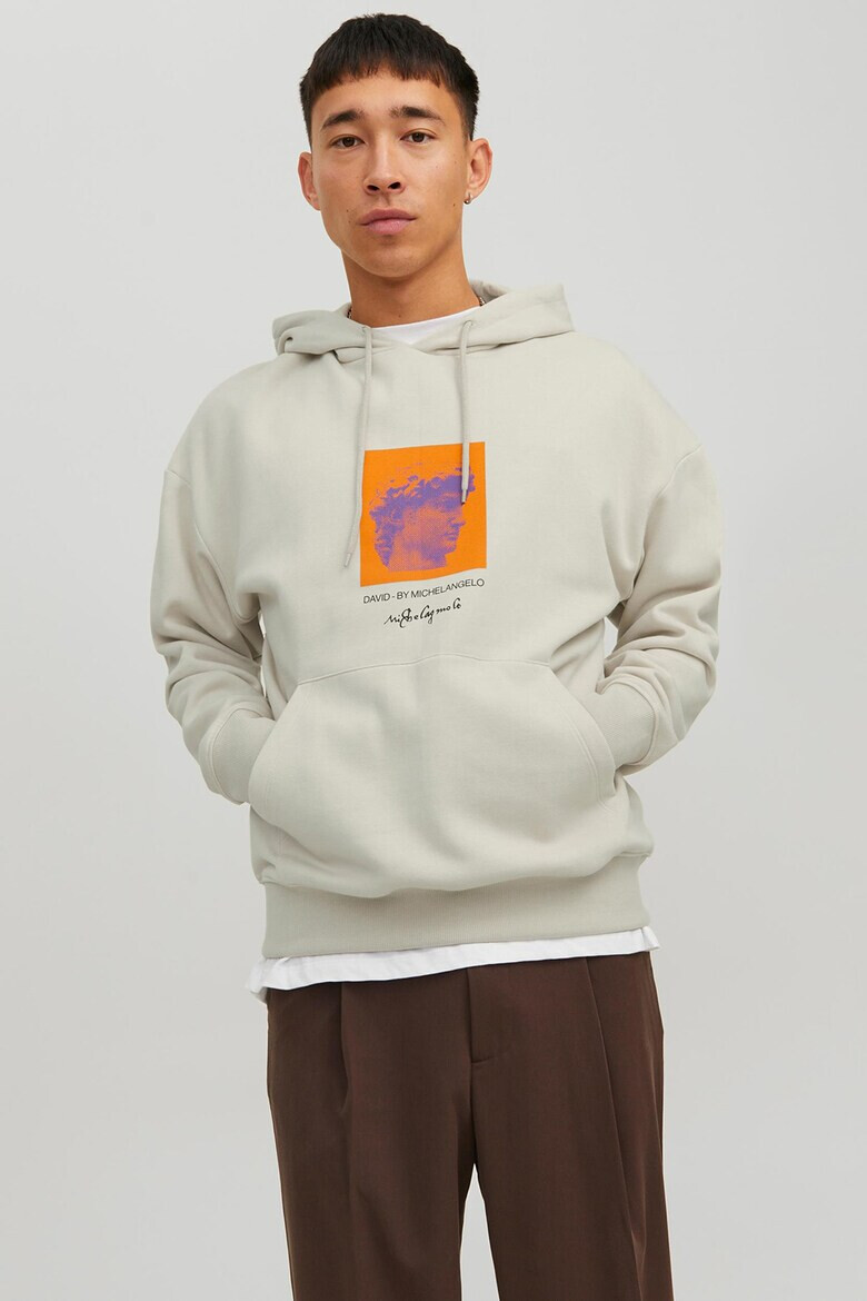 Jack & Jones Худи с щампа - Pepit.bg