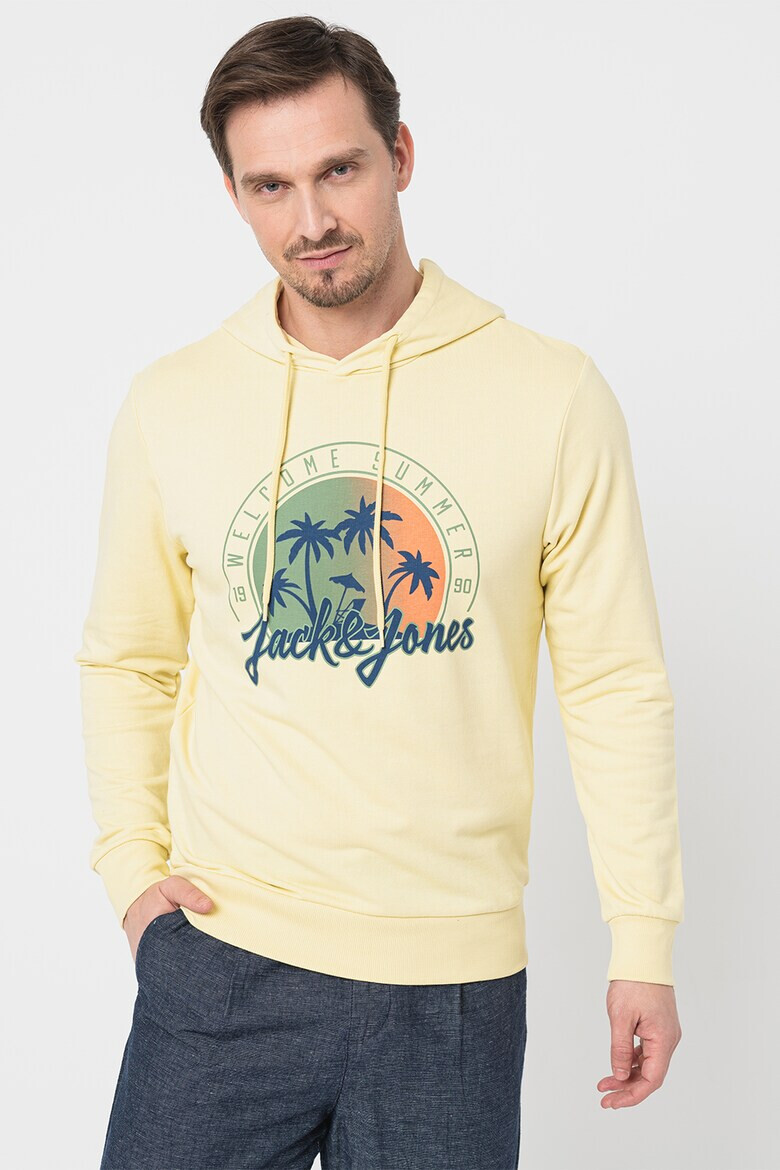 Jack  Jones Худи с щампа - Pepit.bg